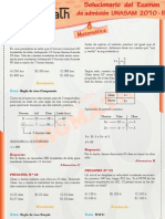 Solucionario Matematica UNASAM 2010 - II