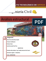 Ingeniería Civil Análisis Estructural: Integrantes