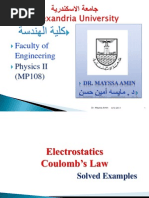 Solved Problems - Electrostatics