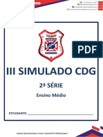 3º Simulado CDG - 2 Série