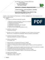 Atividade Avaliativa 3 - 4º Bim - Extensão Rural