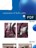Connection of Sofix Cable