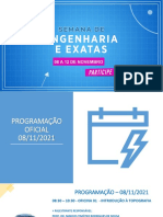 4 Semana de Engenharias e Extas Fam - 0511