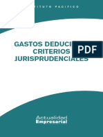 Gastos Deducibles Criterios Jurisprudenciales