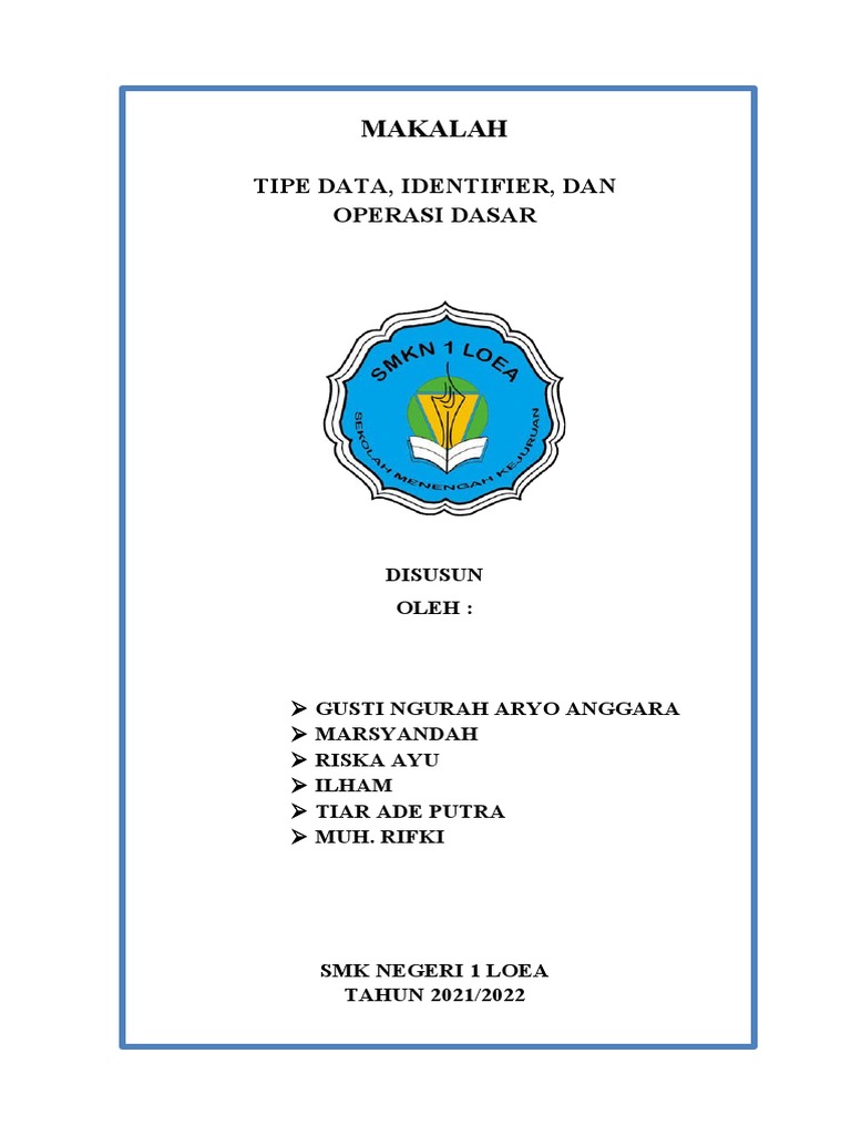 Tipe Data dan Identifier dalam Pascal | PDF