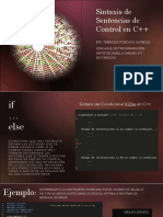 Sintaxis de Sentencias de Control en C++