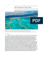 Great Barrier Reef Protection Policy Plan