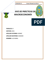 Análisis de la práctica de macroeconomía de Luz Maria Gomez Mamani