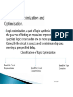 Engg ECE 1705 Multi Level Minimization and Optimization