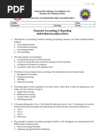 Xy95lywmi - Midterm Exam Far