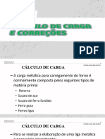 Cálculo de Carga