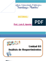 Unidad 03 Analisis Requerimientos