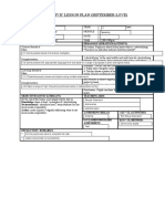 Year 5 Civic Lesson Plan (September-Love) : Content Standard