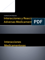 Interacciones y Reacciones Adversas Medic Amen To Sas