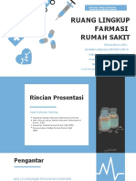 Ruang Lingkup Farmasi Rumah Sakit