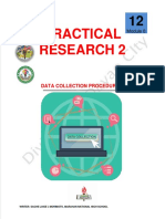 Practical Research 2: Data Collect Ion Procedure