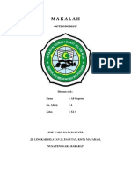 Makalah Osteoporisis