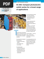 W 250: Compact Photoelectric Switch Series For A Broad Range of Applications