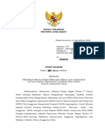 Surat Edaran Tentang Penyusunan Rka SKPD T.A 2022