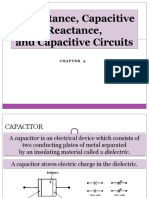 Capacitance, Capacitive Reactance, and Capacitive Circuits Capacitance, Capacitive Reactance, and Capacitive Circuits