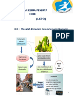 LKPD 2 Masalah Ekonomi Dan Sistem Ekonomi