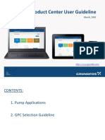 Grundfos Product Center User Guideline