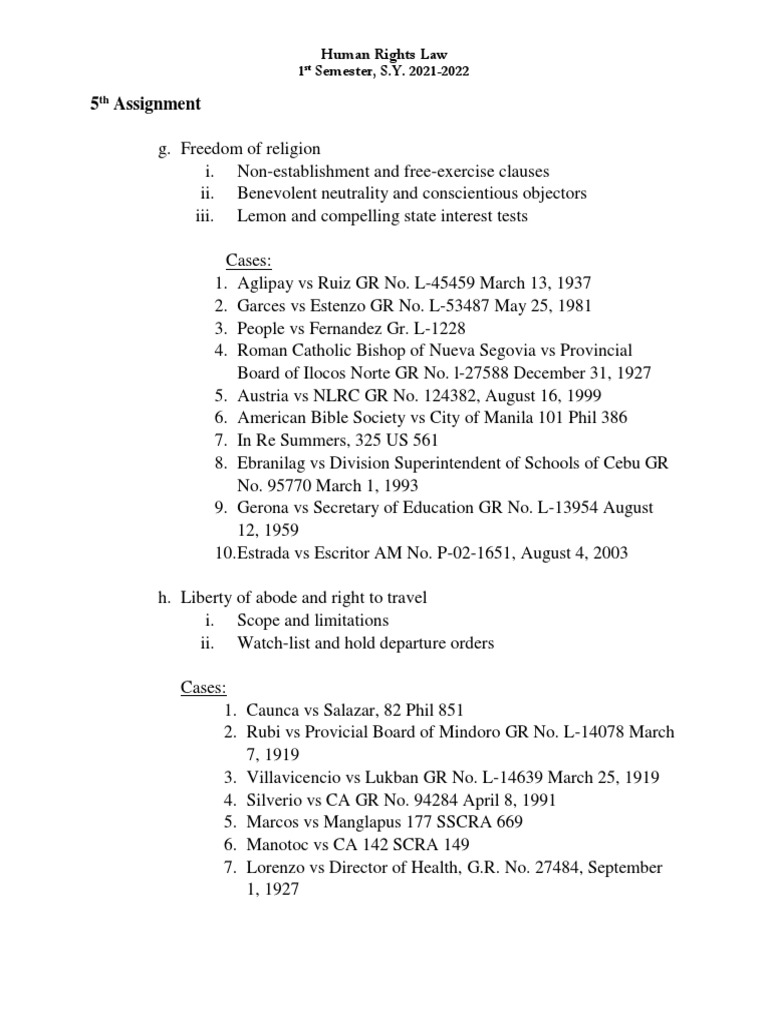 5th Assignment | PDF | Policy | Crime & Violence