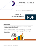 Sesión 5, Matematicas Financieras