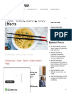 What Is Disodium Guanylate (E627) in Food - Uses, Safety, Side Effects