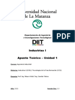 INDUSTRIAS I - U1 Procesos de Transformación 2021 v3