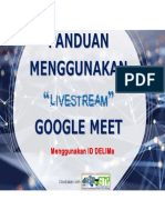 Fungsi Livestream Google Meet