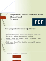 Pengambilan Keputusan Dan Istilah-Istilah Ekonomi Teknik: Pertemuan 2