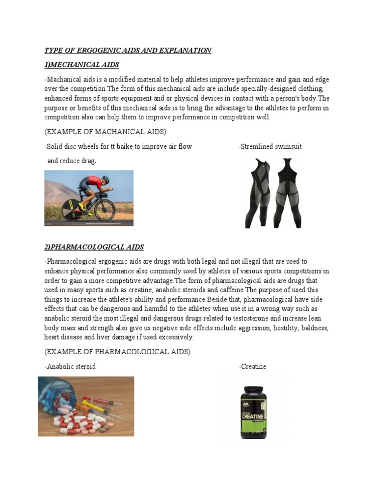 Ergogenic Aids and Explanation PDF Blood Doping In Sport