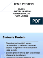 Sintesis Protein-Transkrpsi Translasi