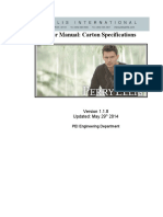 Perry Ellis - Vendor Manual-Carton Specifications - V1 - 1 - 8
