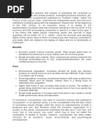 Effects of Consumerism: Pros and Cons | PDF | Cost Of Living | Consumerism