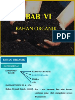 Bab Vi - Bahan Organik