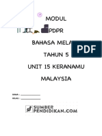 Modul PDPR BM Tahun 5 Unit 15 Keranamu Malaysia 1