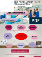 Actuación de Enfermeria en Reanimación Cardio Pulmonar