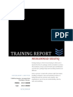 Training Report Yarn Dyeing