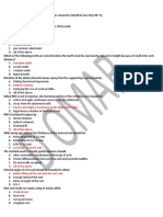 Partial Denture Design and Classification MCQs