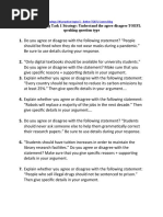 TOEFL Speaking Task 1 Strategy: Understand The Agree-Disagree TOEFL Speaking Question Type