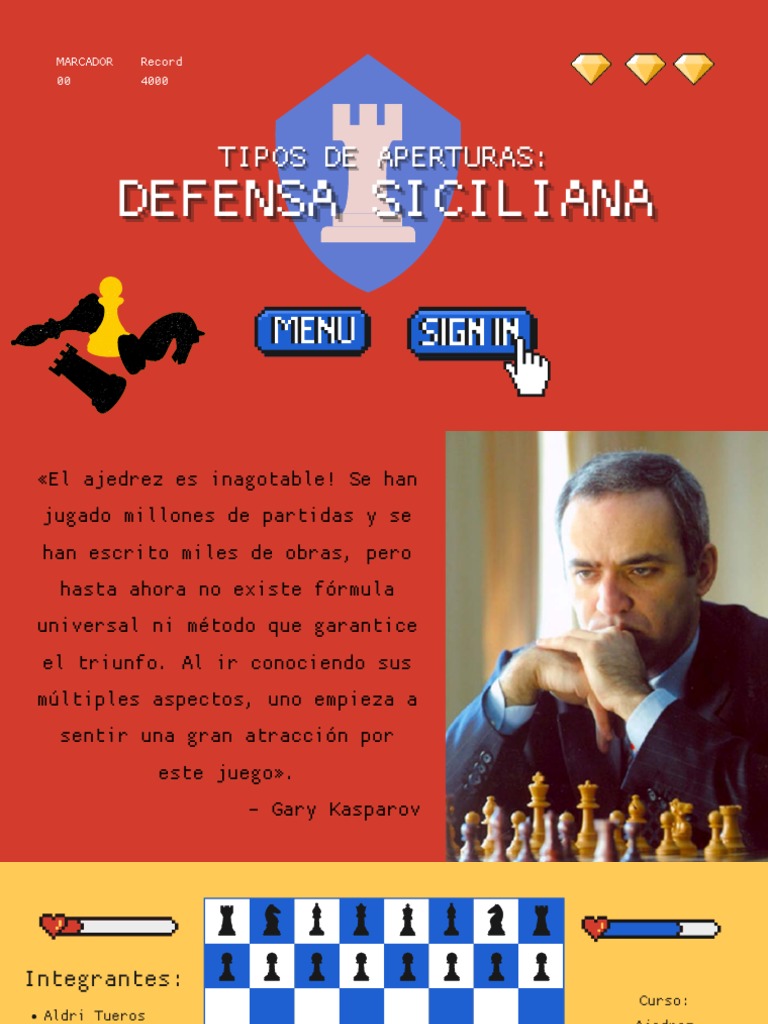 Defensa Siciliana | PDF | Aperturas de ajedrez | Ajedrez