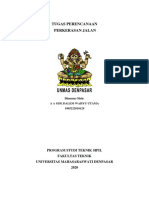 Tugas Perencanaan Perkerasan Jalan (A A Gde Dalem Wahyu Utama 1905222010129)