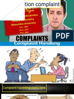 6) Paient Complaint