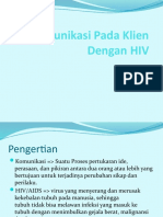 Komunikasi Pada Klien Dengan HIV