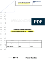 Informe Post Mantención Linea N°2