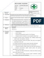 SOP Pengambilan Spesimen Feses (Covid)