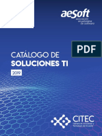 Catálogo de Soluciones TI CITEC - 2019