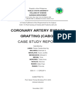 Coronary Artery Bypass Grafting (Cabg) :: Case Study Report